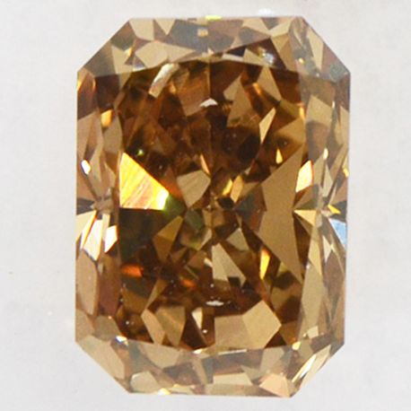 Radiant Diamond Brown Color 1.32 Carat VS1 IGI Certificate
