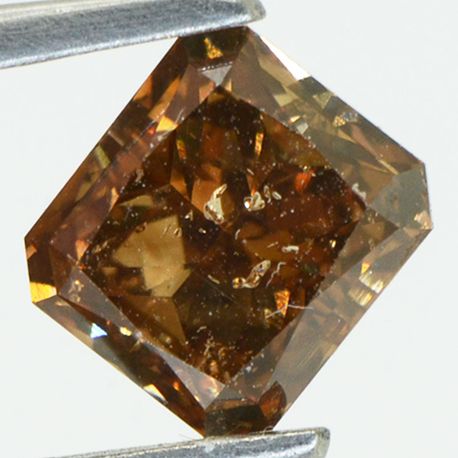 Fancy Brown Radiant Cut Diamond 2.13 Carat SI1