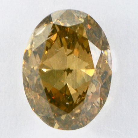 Brown Oval Diamond 1.00 Carat SI2 IGI Certificate