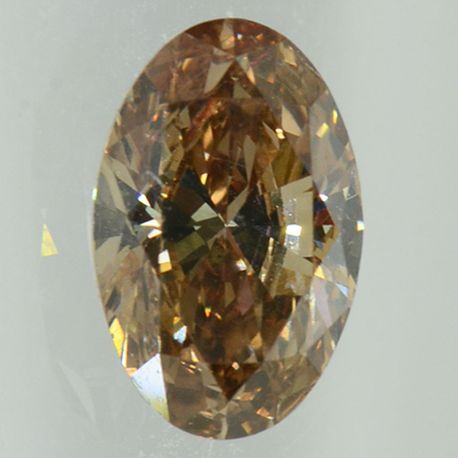 Oval Cut Diamond Fancy Brown Color 1.30 Carat VVS2