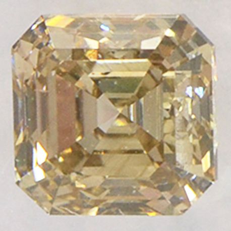 Asscher Diamond Natural Fancy Brown 1.02 Carat VS2 IGI Certificate