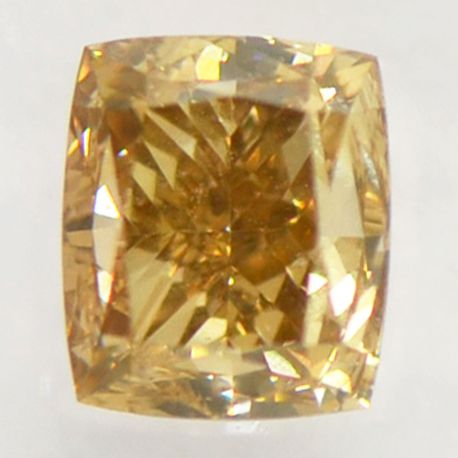 Cushion Cut Diamond Fancy Brown Color IGI Certificate VS2 1.00 Carat 