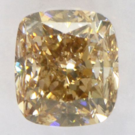 Cushion Cut Diamond Fancy Brown Color 1.10 Carat SI2 IGI Certificate