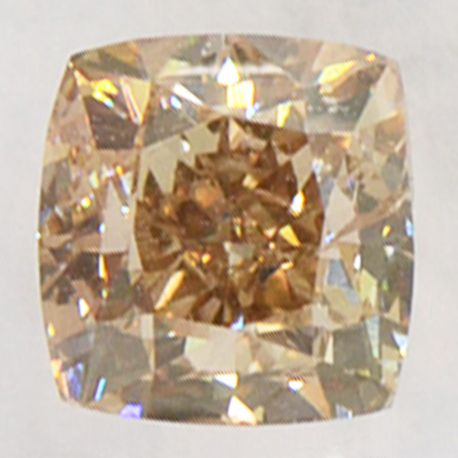 Cushion Cut Diamond Natural Fancy Brown 1.00 Carat I1 IGI Certified