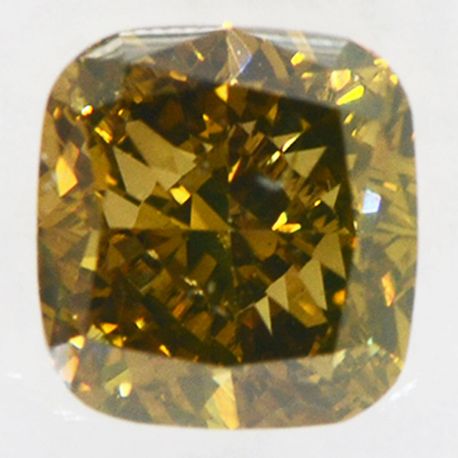 Cushion Shaped Diamond Fancy Brown 1.02 Carat SI1 IGI Certificate