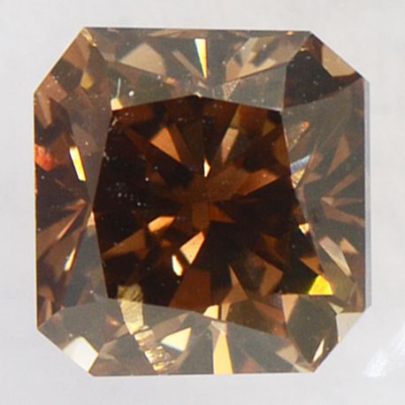 Brown Color Radiant Cut Diamond 1.09 Carat SI2 IGI Certificate