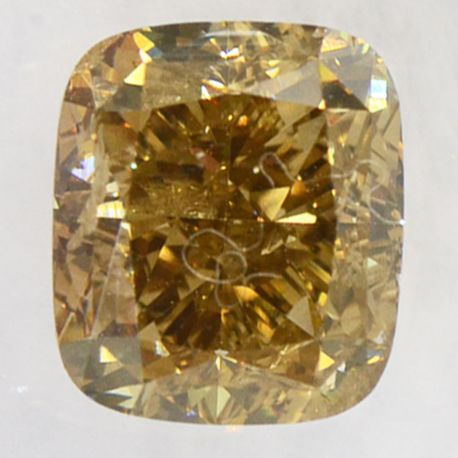 Cushion Diamond Fancy Brown Color 1.27 Carat SI2 IGI Certificate