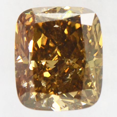 Cushion Cut Diamond Brown Color 1.03 Carat SI2 IGI Certificate