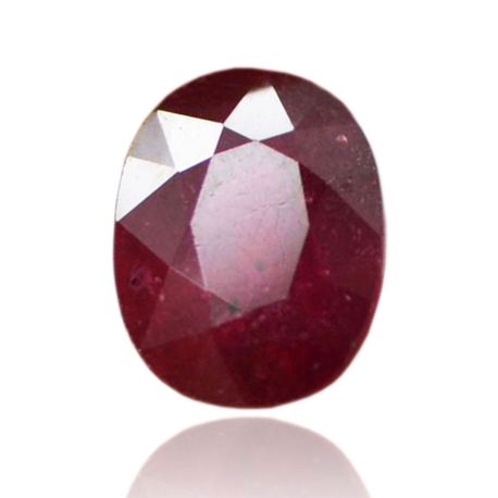 Natural Red Ruby Oval Gemstone 3.49 Carat