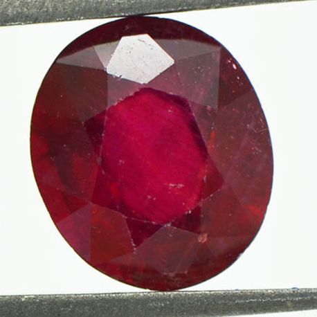 Loose Red Ruby Cushion Gemstone 2.03 Carat