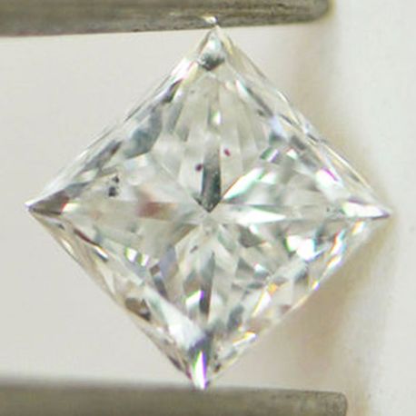 Princess Cut Diamond 0.46 Carat D/SI1 