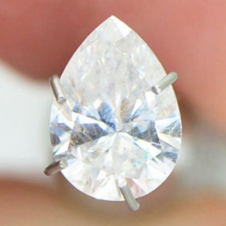 Pear Shaped Diamond Loose 1.03 Carat E/SI2