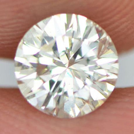 Loose Certified Round Diamond 0.61 Carat I/SI1