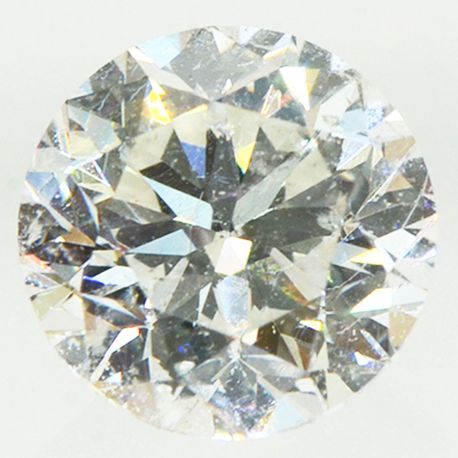 Round Diamond Certified Loose G Color SI1 1.51 Carat