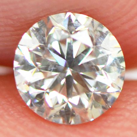 Loose Round Shaped Diamond White 0.50 Carat H/SI1