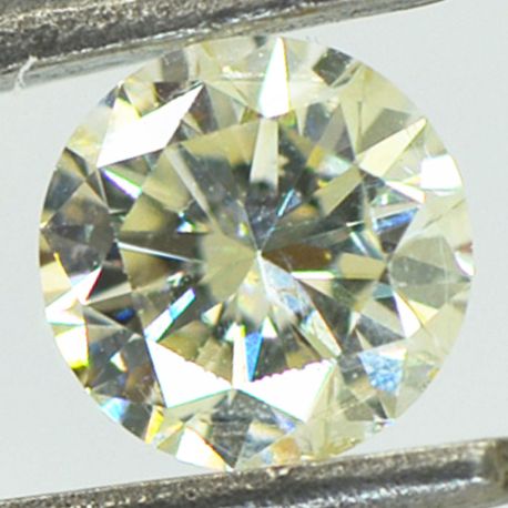 Round Diamond Natural Loose 0.61 Carat I VS2 Polished Real Enhanced Certified