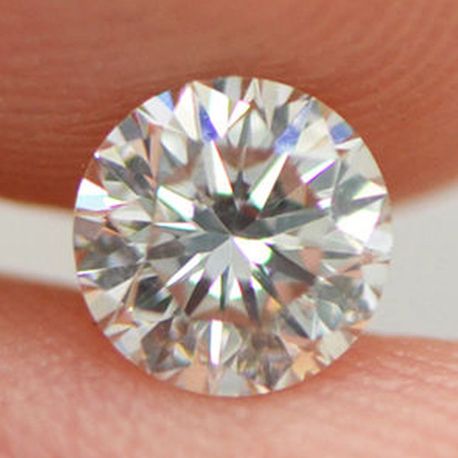 Loose Natural Round Diamond 0.54 Carat H/VS2