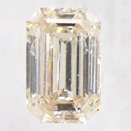 Emerald Cut Diamond 0.52 Carat K SI2 IGI Certified