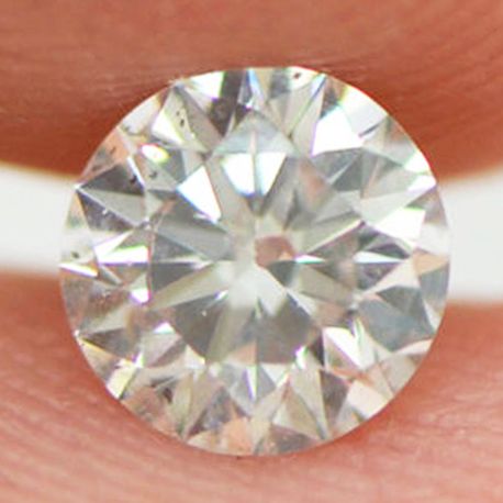 Loose Round Shape Natural Diamond 0.52 ct F/SI1