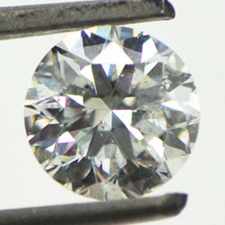 Round Cut Diamond Eye Clean 1.01 Carat F/SI1