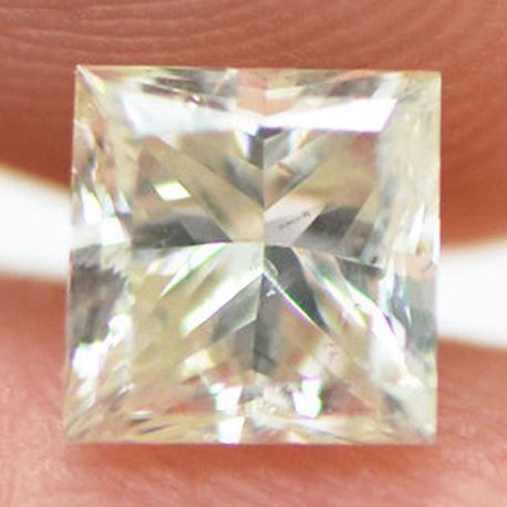 Loose Princess Cut Diamond 1.00 Carat H SI1 Certified Natural Enhanced For Ring