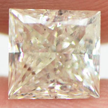 Princess Shape Diamond Loose I Color SI2 Certified Natural Enhanced 1.51 Carat