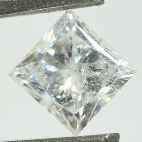 Loose Princess Diamond 0.61 Carat D/SI3