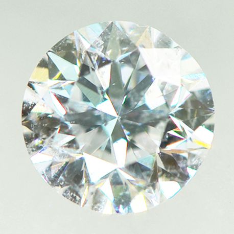 Round Brilliant Diamond White E SI1 Certified Natural Enhanced 5.78 M 0.76 Carat