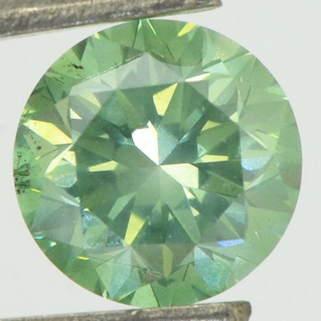 Round Cut Diamond Fancy Green Color 1.83 Carat VS2