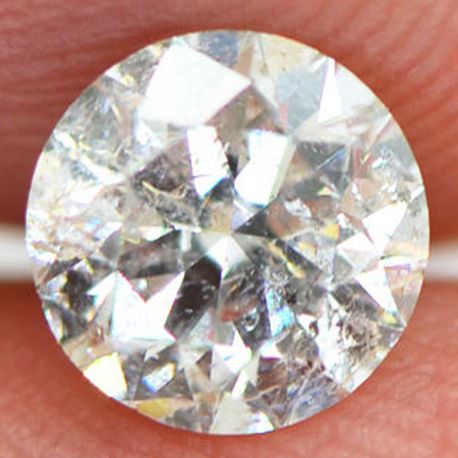 Loose Diamond Round Shape 0.80 Carat F/SI3