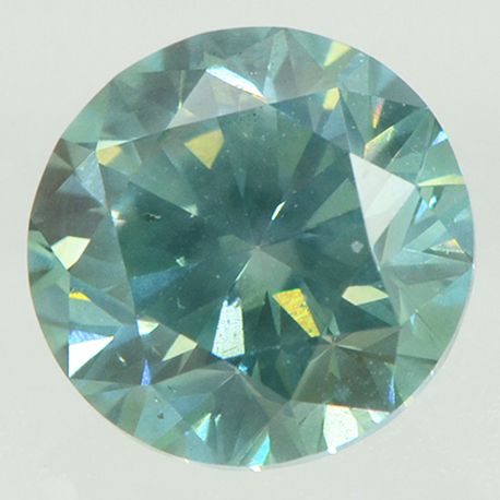 Fancy Green Color Round Diamond 1.75 Carat VS2