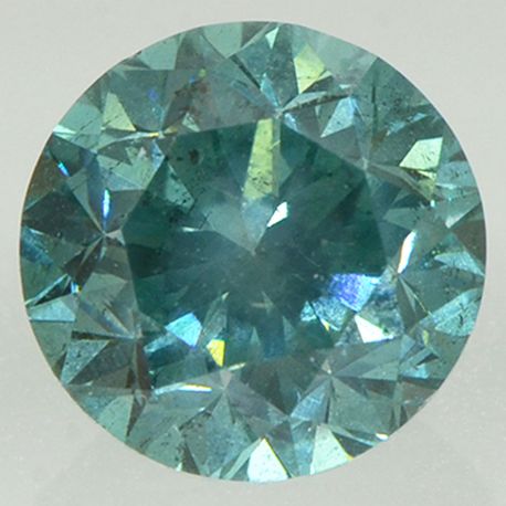 Round Diamond Fancy Green Color 1.83 Carat VS2
