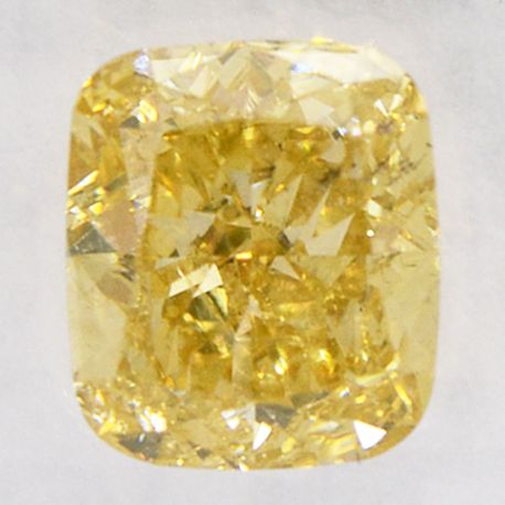 Cushion Cut Diamond Fancy Brownish Yellow SI2 IGI Certified 0.70 Carat