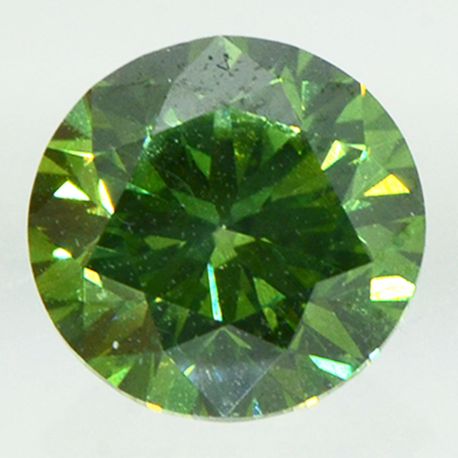 Round Cut Diamond Fancy Green Color 1.13 Carat VVS2