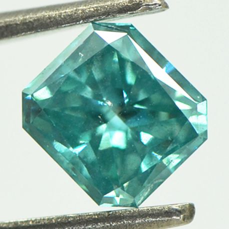 Green Radiant Diamond Loose 1.05 Carat VS2