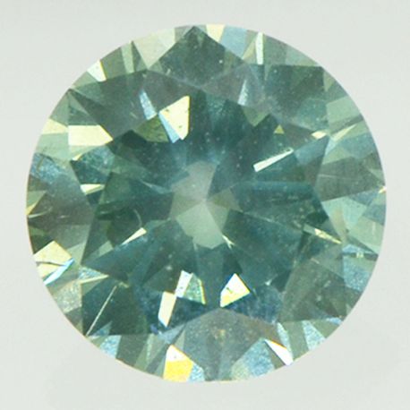 Round Cut Diamond Fancy Green Color 1.50 Carat VS2
