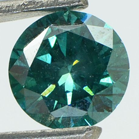 Round Diamond Fancy Green 1.02 Carat VS2