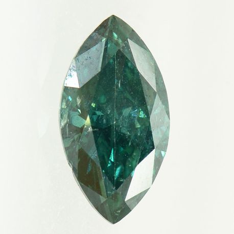 Marquise Cut Diamond Fancy Green 1.09 Carat VS2