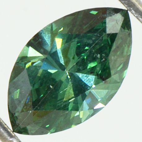 Marquise Cut Diamond Fancy Green Color 1.01 Carat VS2