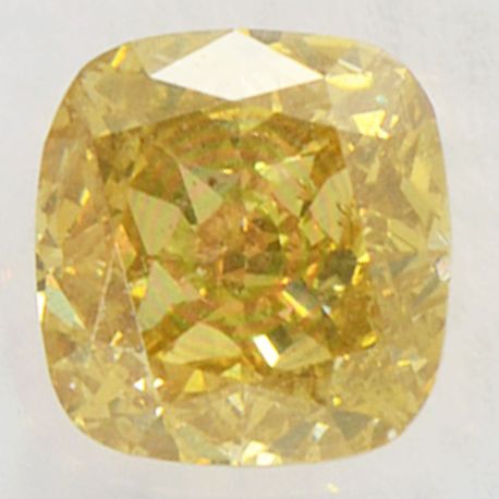 Cushion Diamond Fancy Brown Yellow 1.01 Carat SI2 IGI Certificate
