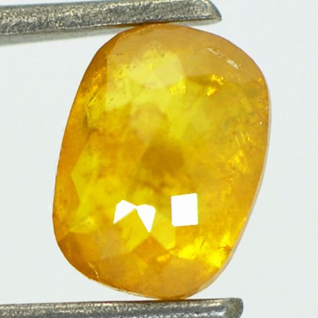 Orange Rose Cut Cushion Diamond 1.85 Carat I1