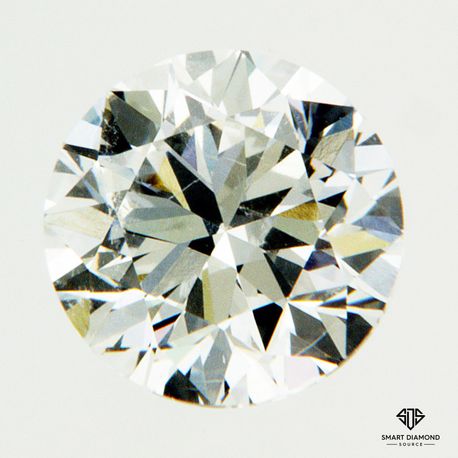Round Cut Diamond 0.90 Carat Loose White D/VS2