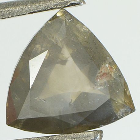 Trillion Diamond Natural Fancy Grey 1.05 Carat I1