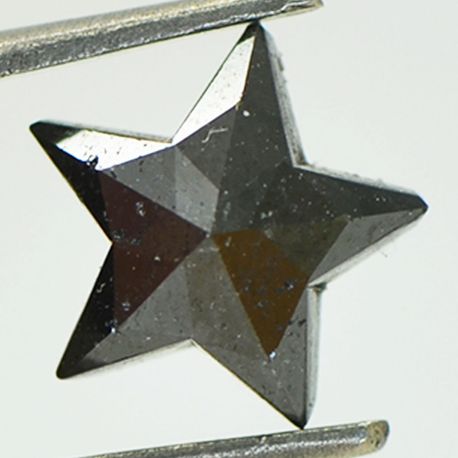Fancy Black Star Diamond Certified 2.12 Carat