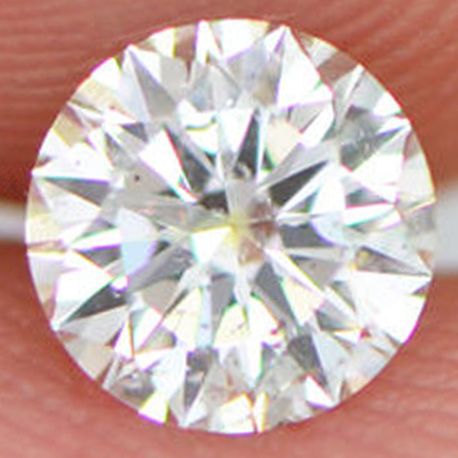 Loose Natural Round Diamond 0.43 Carat F/SI1