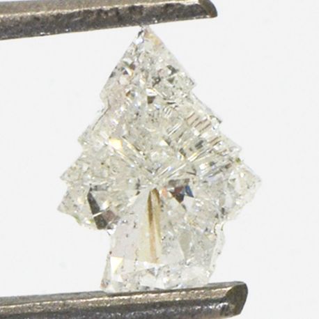 Christmas Tree Shape Diamond 0.33 Carat F SI1