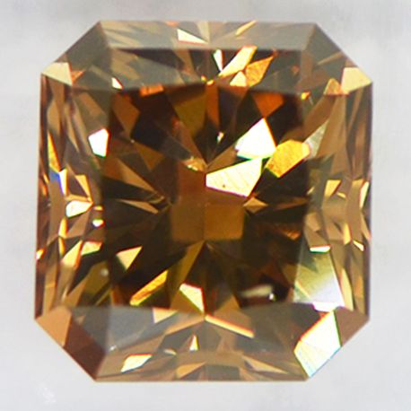 Radiant Cut Diamond Fancy Brown SI1 IGI Certificate 2 Carat
