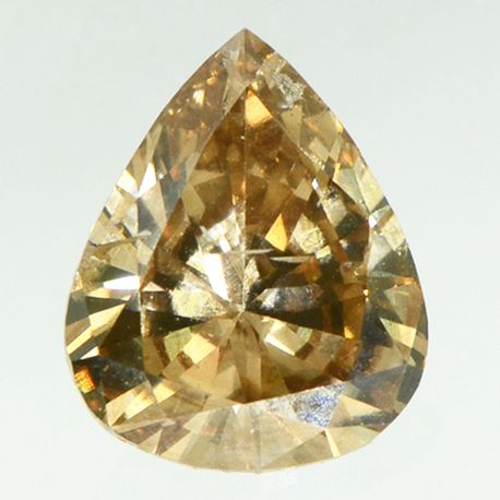 Pear Shape Diamond Fancy Brown Color 1.86 Carat SI1
