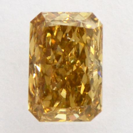 Cushion Diamond Fancy Brown Color 0.51 Carat SI2 IGI Certificate