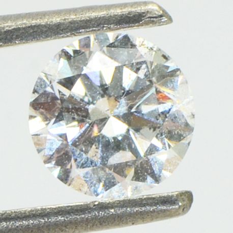 Loose Round Shaped Diamond 0.54 Carat D/VS2